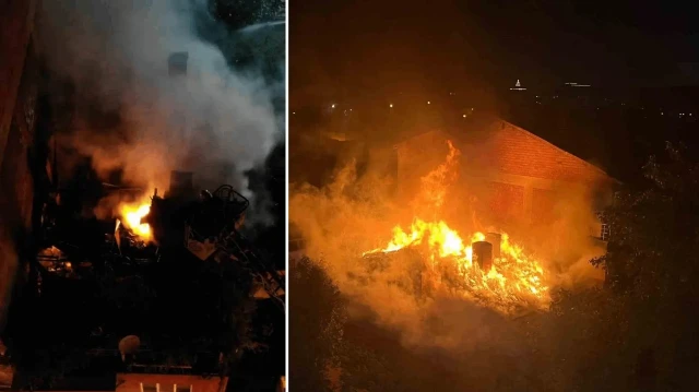 corumda uc katli bina alev alev yandi evdeki cift dumandan etkilendi zbWxfSkq