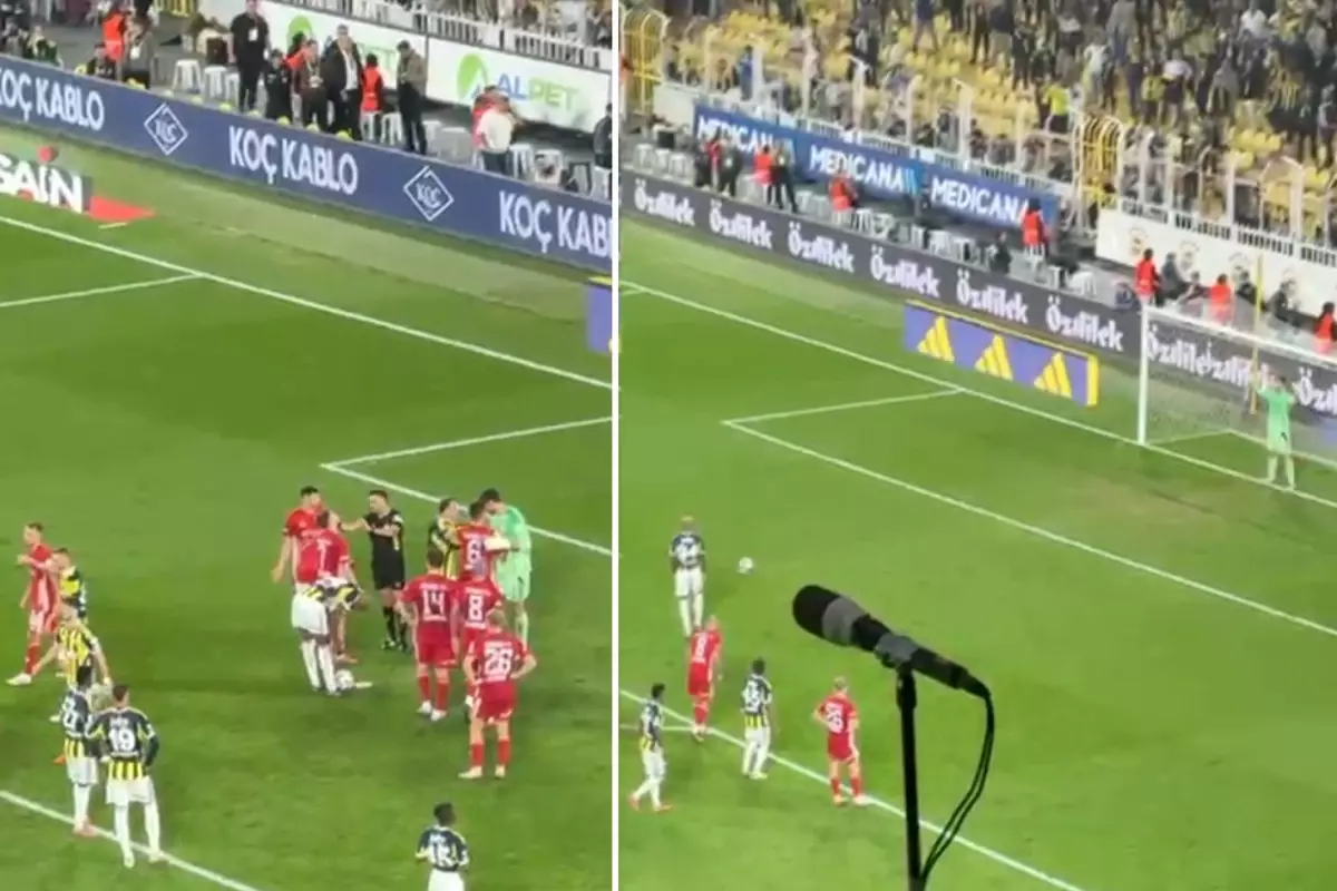 fenerbahce taraftarinin cildirdigi anlar futbolcular zor sakinlestirdi uYv3gFM7