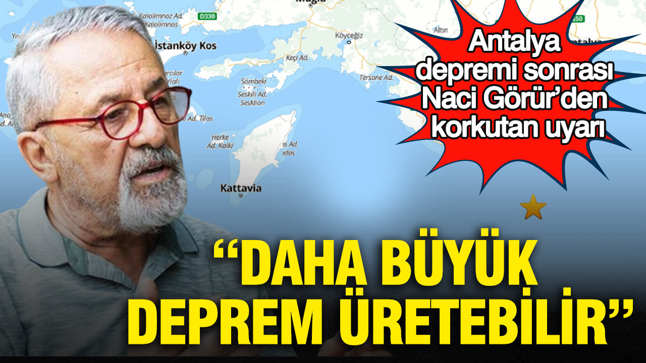 Antalya’daki Depremler Üzerine Naci Görür’den Şok Uyarı: “Büyük Bir Deprem Olabilir”