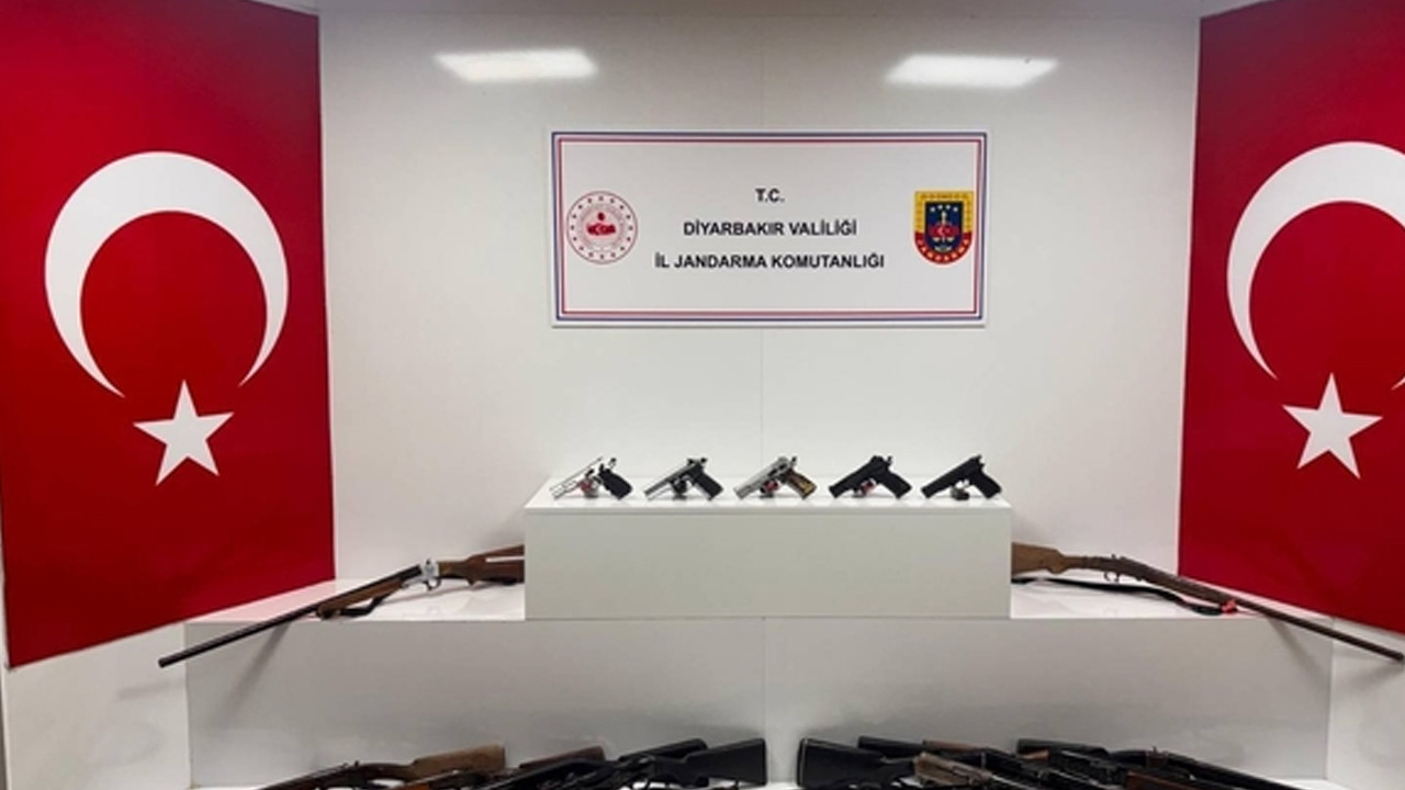 Diyarbakır’da Kaçak Silah Operasyonu: 73 Adet Silah Ele Geçirildi