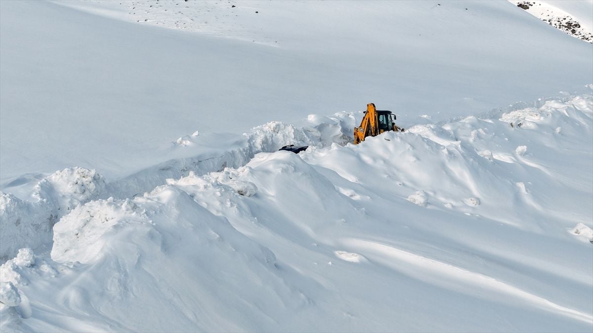Van, Hakkari ve Bitlis’te Yoğun Kar Yağışı Etkisini Gösteriyor