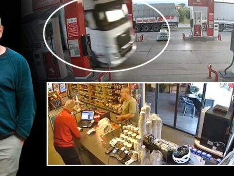 Markette alisveris yaparken tirin altinda kaldi bursadaki kazanin goruntuleri ortaya cikti 55AUYLGe